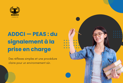 addci — peas du signalement à la prise en charge